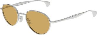 Bottega Veneta BV1396S001 Sunglasses - Gold