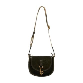 Burberry Mini Messenger Crossbody Bag Green