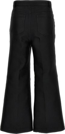 Giambattista Valli Womens Black Polyester Flared Pants