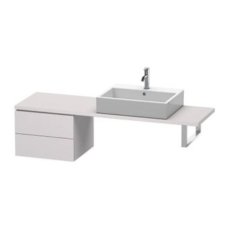 Duravit Armario Consola Bajo L-cube 520x477x400mm Blanco Lila Satinado