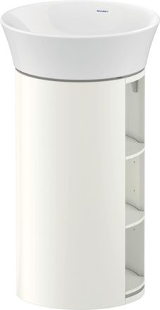 Duravit Duravit White Tulip, Mueble De Lavabo De Pie, Anchura 350 X Fondo