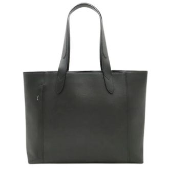 Louis Vuitton Pre-owned Cabas Voyage Damier Infini 2way tote bag - Dames - Vintage Shopper - Zwart - ONE Size - Leer - Vintage