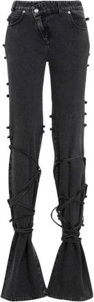 Alexander McQueen Dames, Jeans, Zwart, Maat: W26
