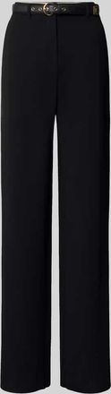 Max Mara Regular Fit Weite Hose mit G&uuml;rtel Modell TAMICO in Black, Gr&ouml;&szlig;e 36