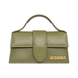 Jacquemus Tassen, Dames, Groen, ONE Size, Katoen, Bambino Tas