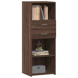 Berkfield Home Highboard Brown Oak 45x42.5x124 cm Engineered Wood