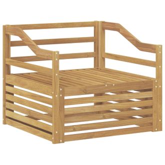 vidaXL Sof&aacute; De Exterior Blanco Vidaxl
