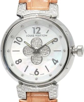 Louis Vuitton Pre-owned Stainless Steel watches - Dames - Vintage Horloges - Wit - ONE Size - Vintage
