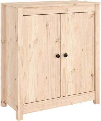 vidaXL Sideboard 70x35x80 cm Solid Wood Pine Vidaxl