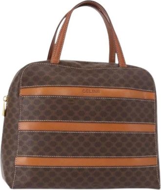 Celine Pre-owned Handbags, female, Brown, Size: ONE SIZE Pre-owned Vintage Handbag