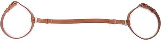 Herm&egrave;s Brown Leather Outdoor Picnic Blanket Carry Strap (Authentic Pre-Loved)