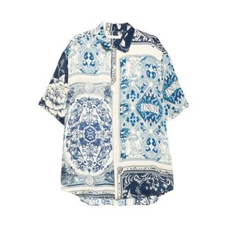Ih Nom Uh Nit Short Sleeve Shirts, male, Multicolor, Size: L Printed Shirt