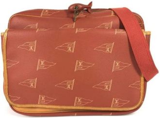 Louis Vuitton Vintage, unisex, Bruin, ONE Size, Pre-owned Vintage Canvas Cross Body Bag