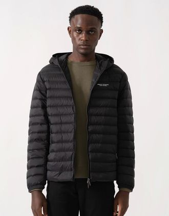 A|X Armani Exchange Mens Armani Exchange Mens Down Jacket XM001577-AF16927 - Black UC001 - Size: 42/Regular