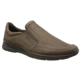 Ecco Ecco Irving 511744 Nubuck Mens Slip On Shoes - Coffee - Size:UK 10.5-11