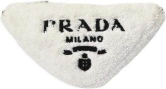 Prada Pre-owned Cross Body Bags, female, White, Size: ONE SIZE Pre-owned Vintage Shoulder Bag
