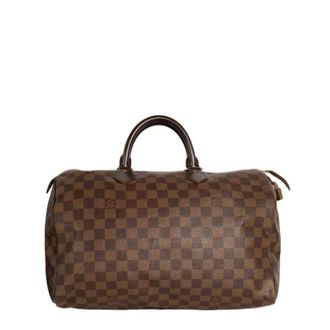 Louis Vuitton Pre-owned Handbags, female, Brown, Size: ONE SIZE Pre-owned Canvas handbags