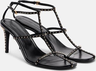 Khaite Cage 75 studded leather sandals