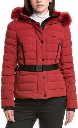 POST CARD Alpaca-Trim Down Jacket