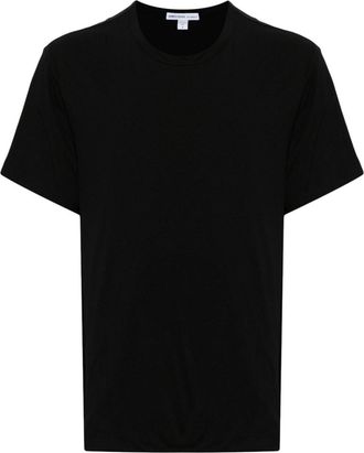 James Perse cotton T-shirt - men - Cotton - 2 - Black