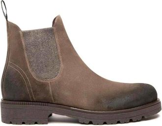 Nero Giardini Schoenen, Heren, Beige, 43 EU, Leer, Chelsea Boots