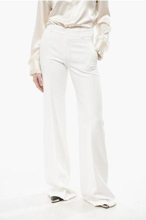 Ermanno Scervino Palazzo Pants With 2 Pockets And Front Pleat size 38