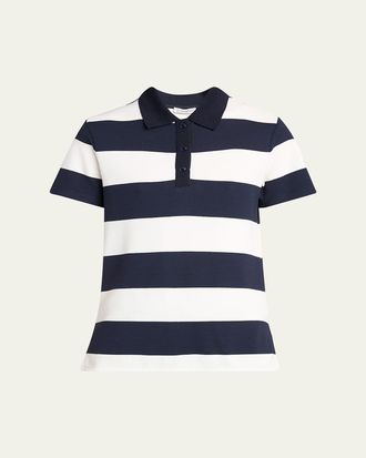 Moncler Short-Sleeve Polo Shirt