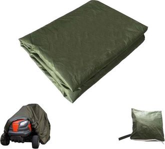 OEM Funda Resistente Atv, Funda Poli&eacute;ster Oxford 210d Cortac&eacute;sped Cord&oacute;n Ajustable, 170 Cm &times; 61 Cm &times; 117 Cm, Funda Impermeable Cortac&eacute;sped Exterior