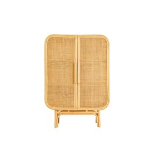 Miliboo Aparador De Rat&aacute;n De 2 Puertas L80 Cm Luwak