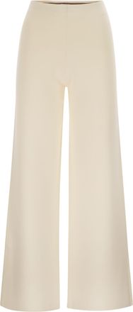 Max Mara Mxpstrillo Viskose-Cr&ecirc;pe-Strickhose