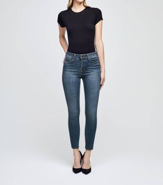 L'agence Marguerite High Rise Skinny Jean In New Vintage