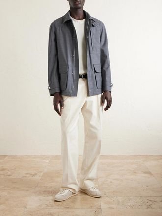 Brunello Cucinelli Virgin Wool Field Jacket