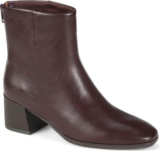 BareTraps Walless Faux Leather Bootie in Bloodstone at Nordstrom, Size 6.5