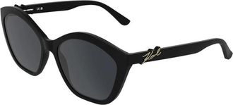 Karl Lagerfeld Kl 6222S 001 Zonnebril - Dames - Zonnebrillen - Zwart - 57 MM - Accessoires