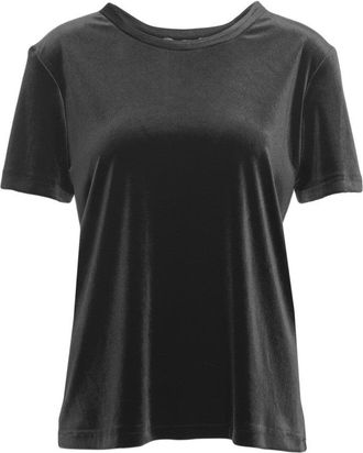 Gender Round Neck Loose-Fit T-Shirt In Flowing Fabric