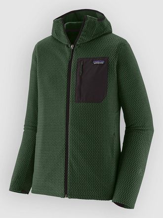 Patagonia R1 Air Full-Zip Hoody Fleecejacke gr&uuml;n