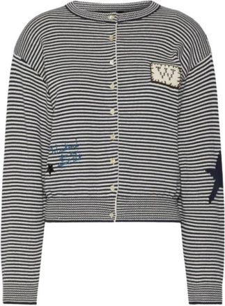 Max Mara Teiera Cardigan - Dames - Vesten - Blauw - S - Truien & Vesten