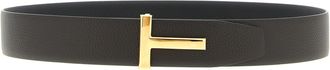 Tom Ford Hammered Reversible Belt Belts Multicolor