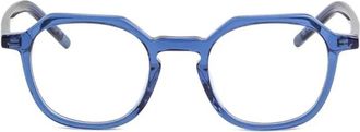 Kaleos Glasses, unisex, Blue, Size: 45 MM Chum 001 Eyeglasses