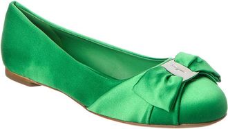 Ferragamo Ferragamo Varina Satin Flat