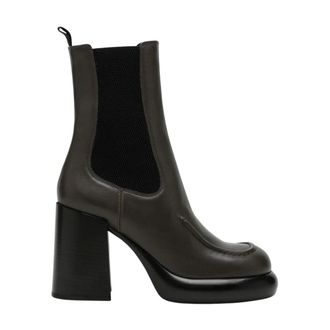 Burberry Dames, Schoenen, Bruin, Maat: 38 1/2 EU Leer