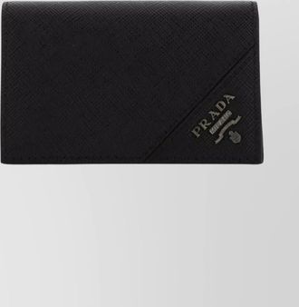 Prada leather card holder
