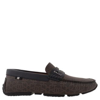 Bally Pavel B Chain Penny Loafers, Brand Size 5.5 ( US Size 6.5 )