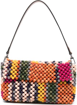 Staud Timmy Beaded Shoulder Bag