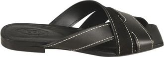 Tod's Platte schoenen - Dames - Sandalen - Bruin - 36 EU - Schoenen