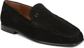 Franco Sarto Lainey Loafer in Black Leather at Nordstrom, Size 5.5