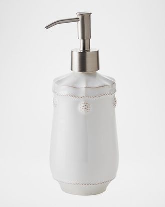 Juliska Berry & Thread Soap Dispenser - Whitewash