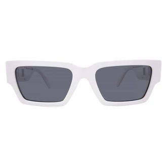 Versace Dark Grey Rectangular Unisex Sunglasses VE4459 314/87 54