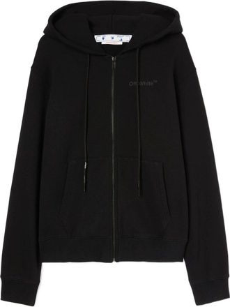 Off-white Mens Off-White SS22 Printing Zipper Jacket Black OMBE013C99FLE0011010
