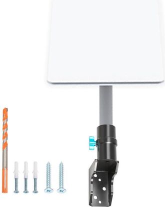OEM Kit De Montaje Starlink, Kit De Internet Starlink Basado En Sat&eacute;lite Ajustable, Soporte De Pared Corto De Aleaci&oacute;n De Aluminio Starlink Para Uso Dom&eacute;s